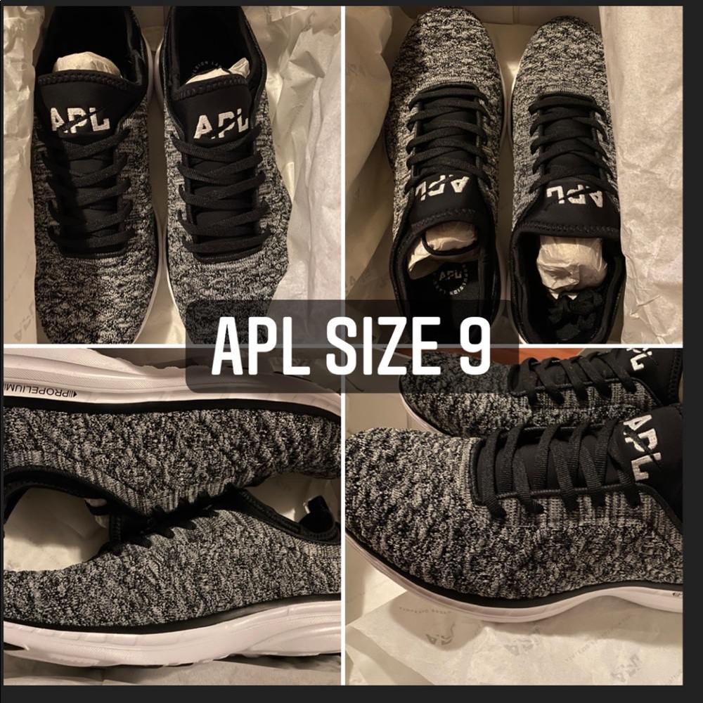 APL Women’s Techloom Phantom Black/gray Size 9